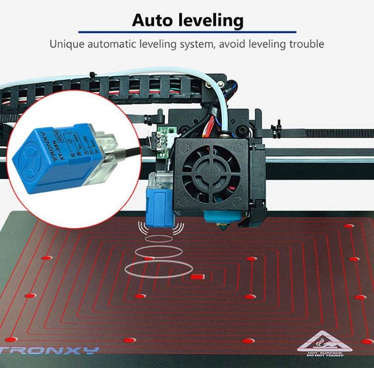 TRONXY-X5SA-Pro-CoreXY-autolevel-sensor