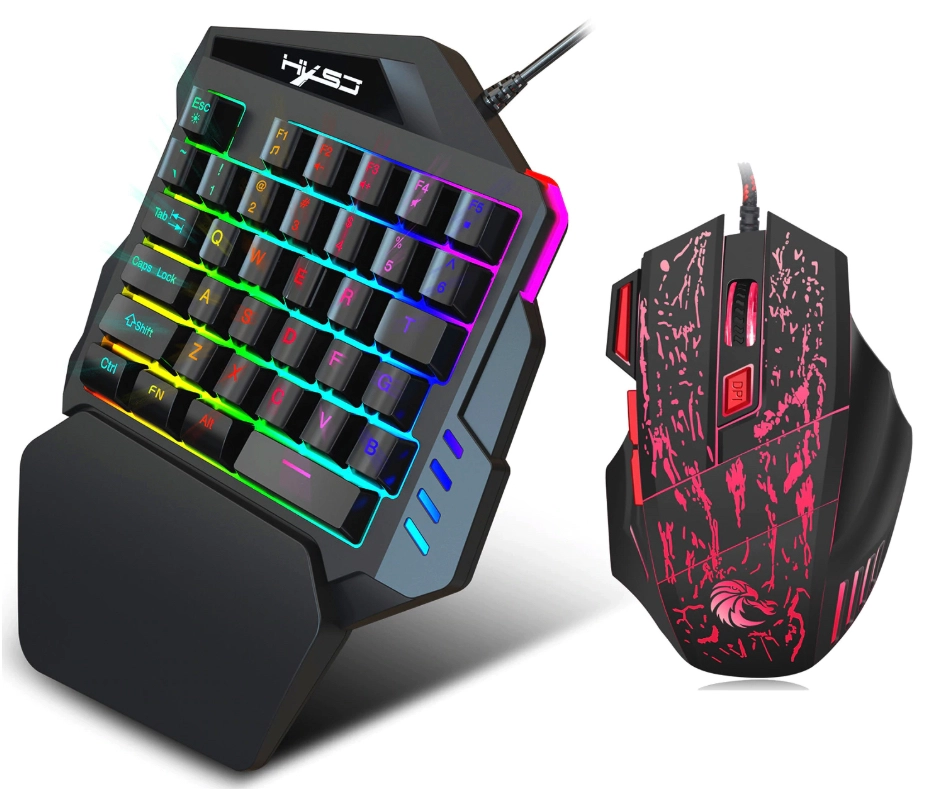 Konsolenzubehoer Maus und Tastatur