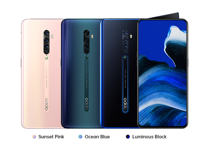 Oppo Reno 2 Farben