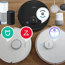 Saugroboter Sprachsteuerung Amazon Alexa Google Assistant Home Skills