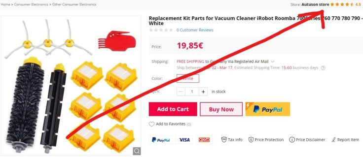 Saugroboter Zubehoer GearBest Shop Original iRobot