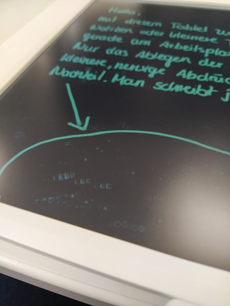 Xiaomi Mijia LCD Schreibtafel Abdruecke