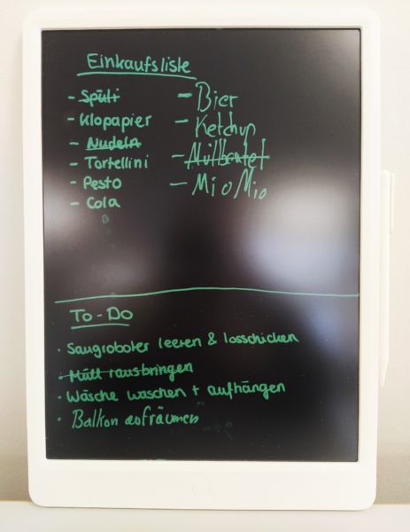 Xiaomi Mijia LCD Schreibtafel Einkaufsliste