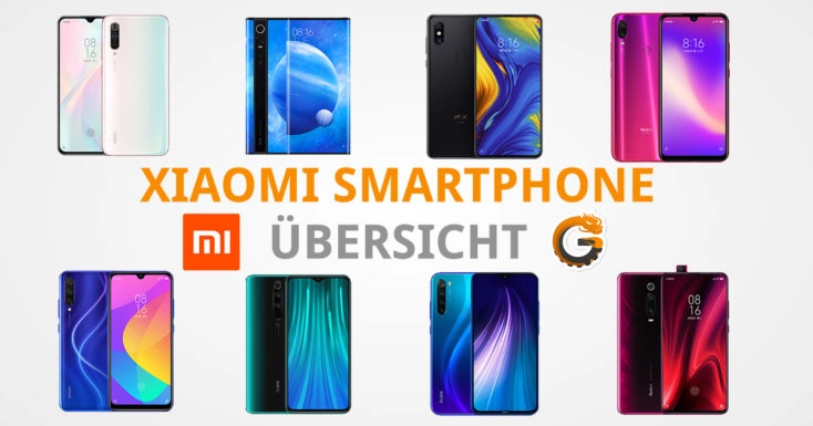 Xiaomi Smartphon Ubersicht Header