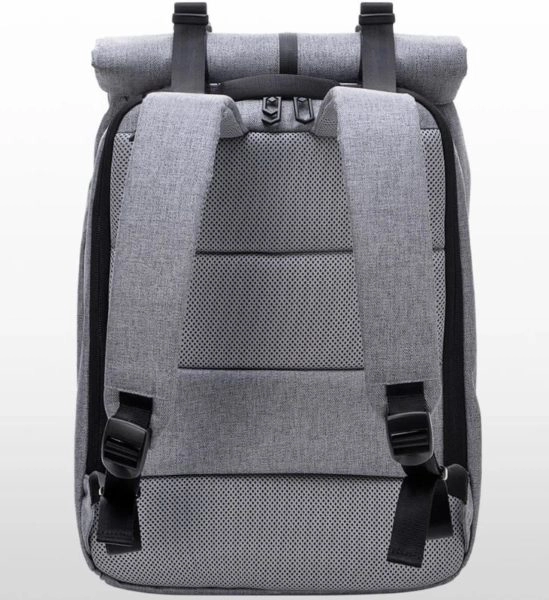 90Fun Freizeitrucksack Xiaomi Rueckseite TRagegurte