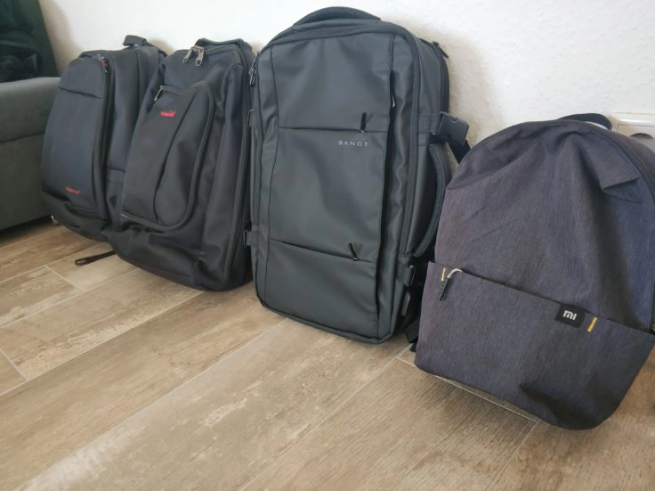 Bange Rucksack Vergleich Xiaomi Tigernu Design