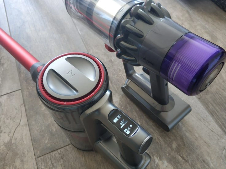 Dyson V11 Absolute Vergleich Roborock H6 Hauptelemente