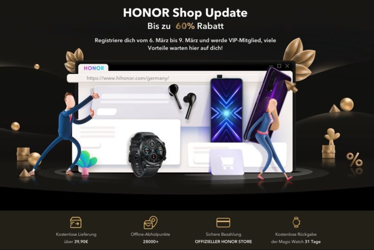 Honor Shop Relaunch