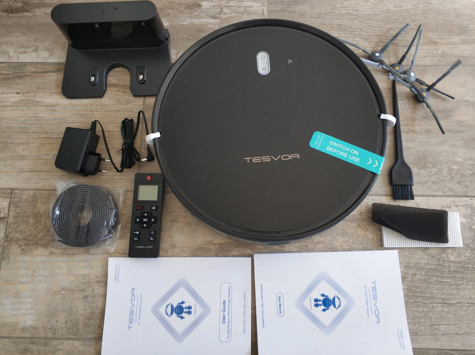Tesvor M1 Saugroboter 4.000 pa Saugkraft und App für 200€
