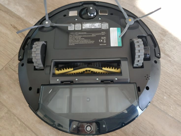 Tesvor M1 Saugroboter Unterseite