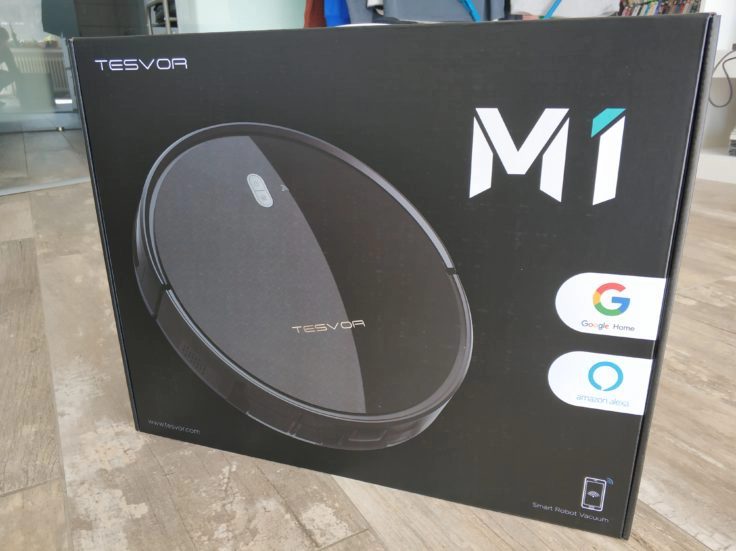 Tesvor M1 Saugroboter Verpackung