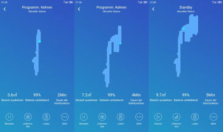 Tesvor M1 Saugroboter WeBack App Mapping