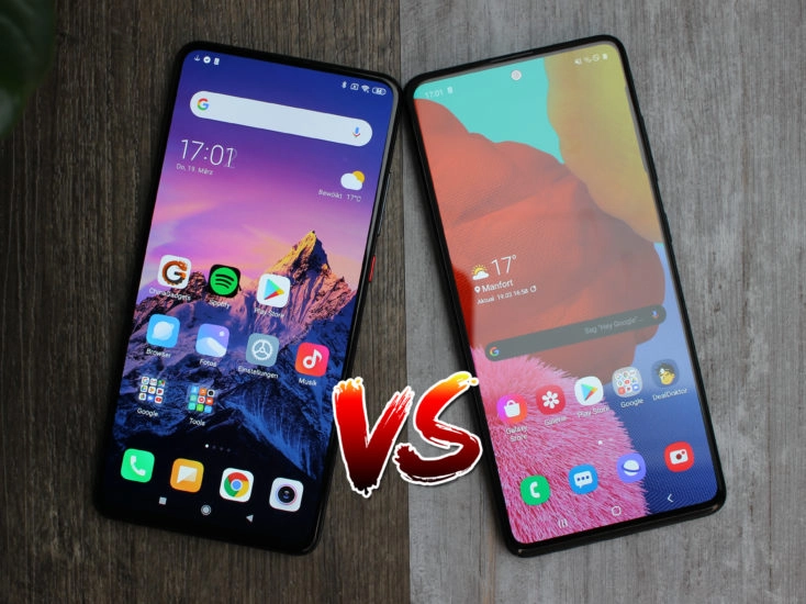 Xiaomi Mi 9T vs Samsung Galaxy A51