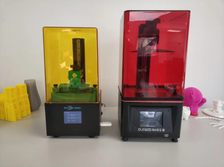 Anycubic Photon Zero und Elegoo Mars Pro