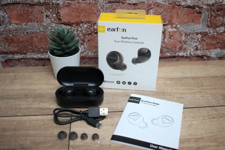 Earfun Free wireless In-Ears Lieferumfang