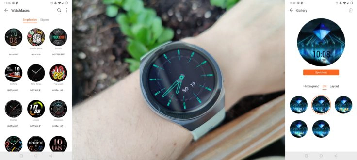 Huawei Watch GT 2e Always On Display Watchfaces