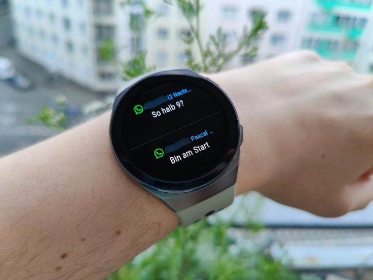 Huawei Watch GT 2e Benachrichtigung WhatsApp