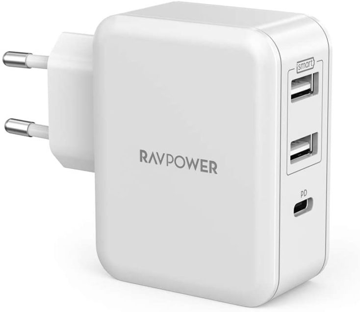 RAVPower Ladegeraet 3 Ports USB-C