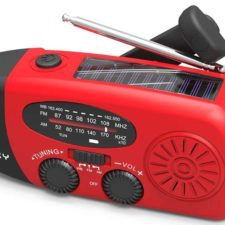 SOS Radio mit Solarzelle.