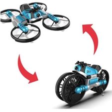2 in 1 Drohne Motorrad