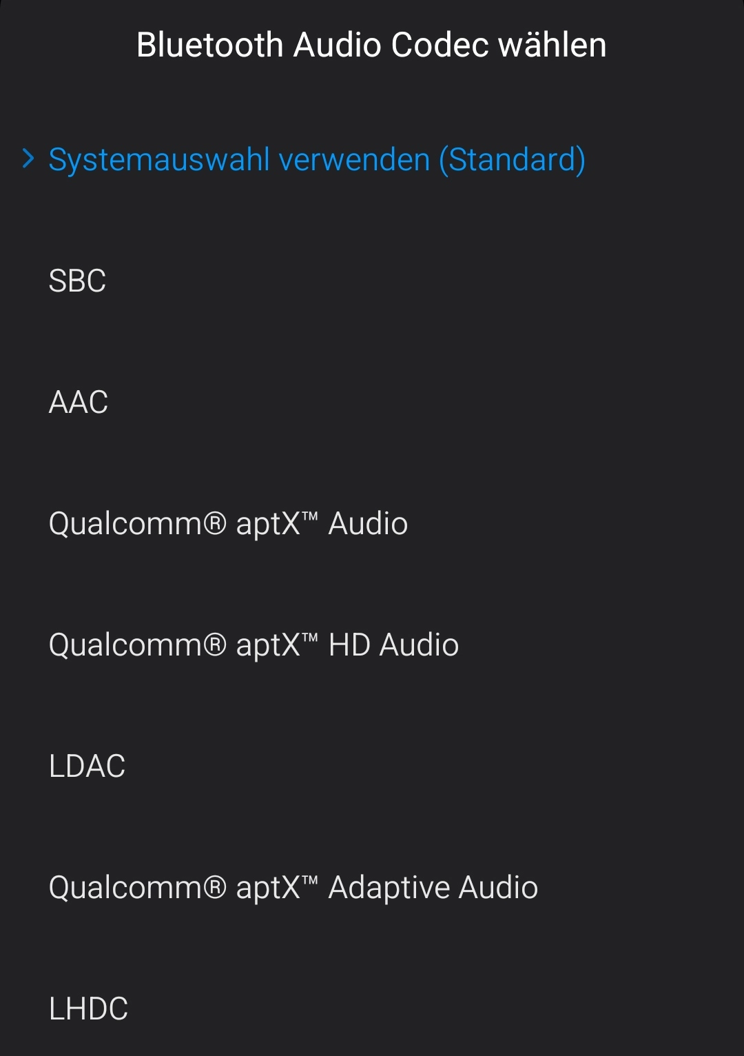 Bluetooth Codec Was machen aptX AAC SBC Co