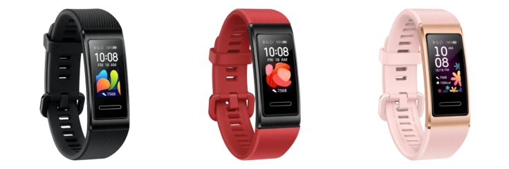 Huawein Band 4 Pro Farben