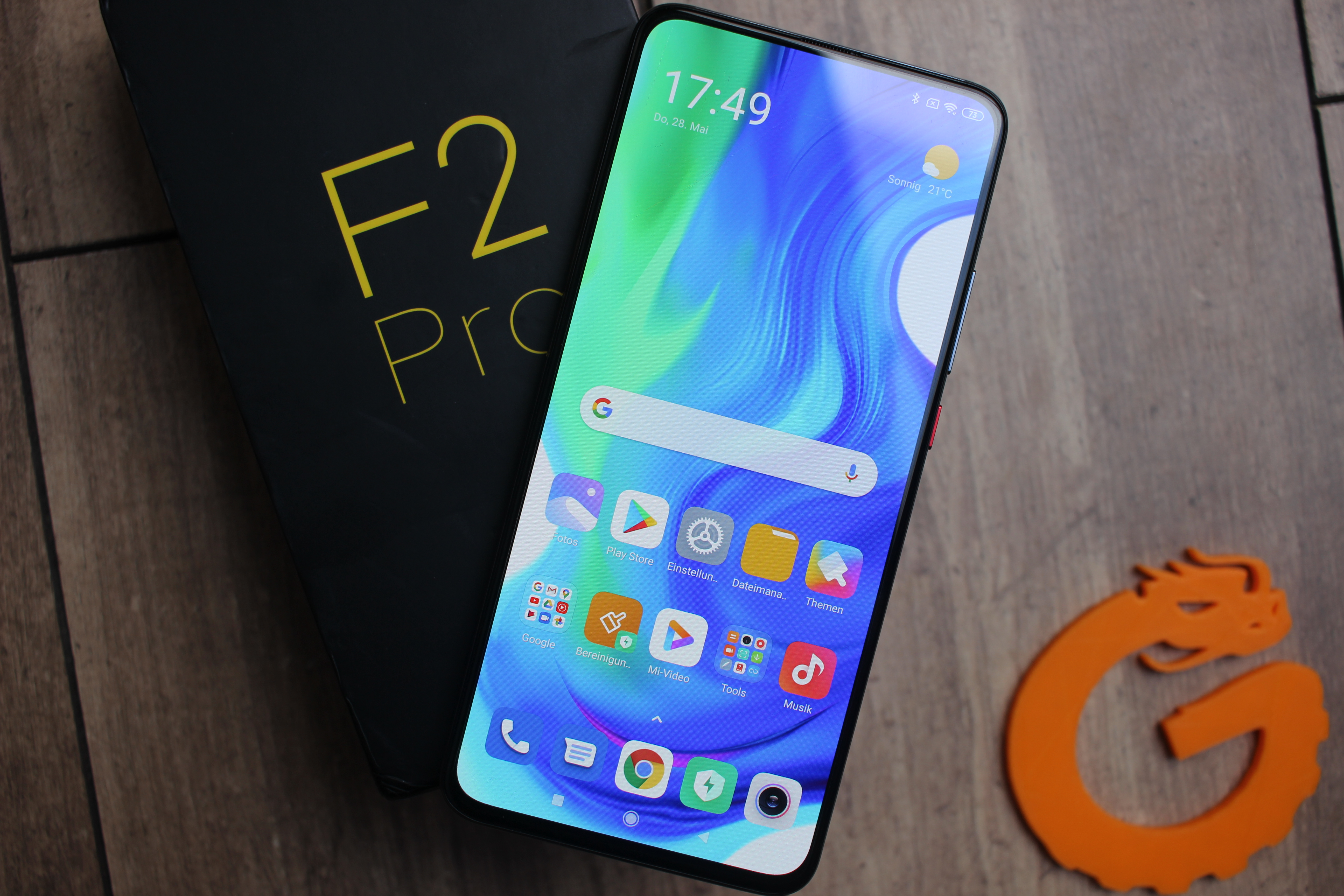 Poco F2 Pro Smartphone mit Box