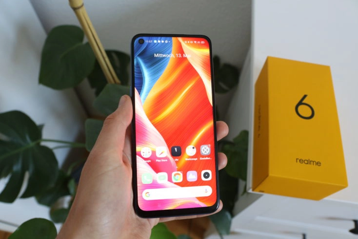 Realme 6 Smartphone Display hell