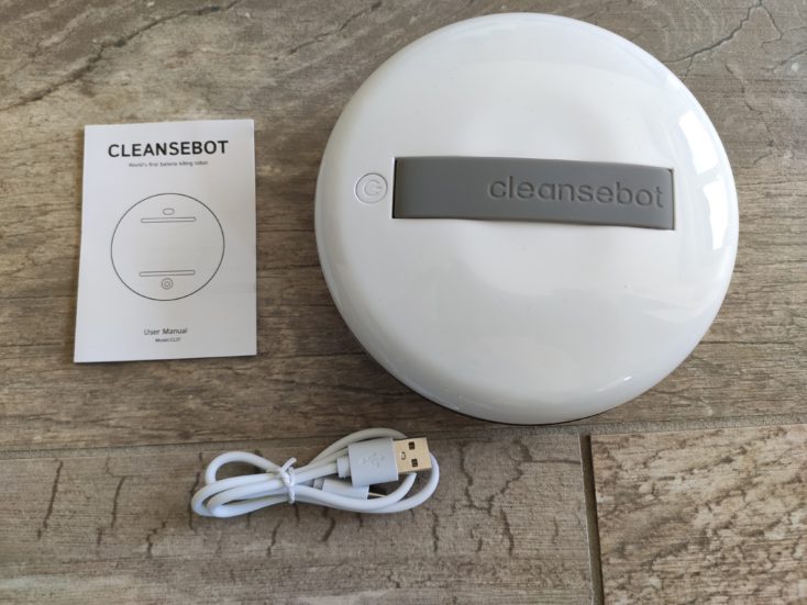 CleanseBot UV-Roboter Lieferumfang