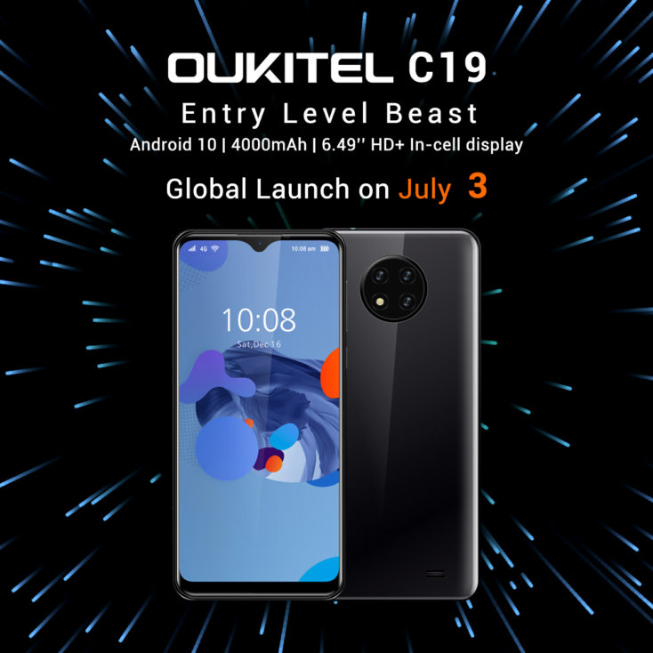 Oukitel C19 Smartphone Launch