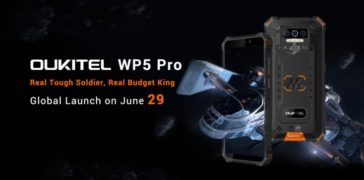 Oukitel WP5 Pro Smartphone Header