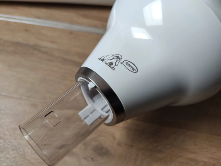 Puppyoo T10 Home Akkustaubsauger Einzelteile zusammenstecken Hauptelement Logo