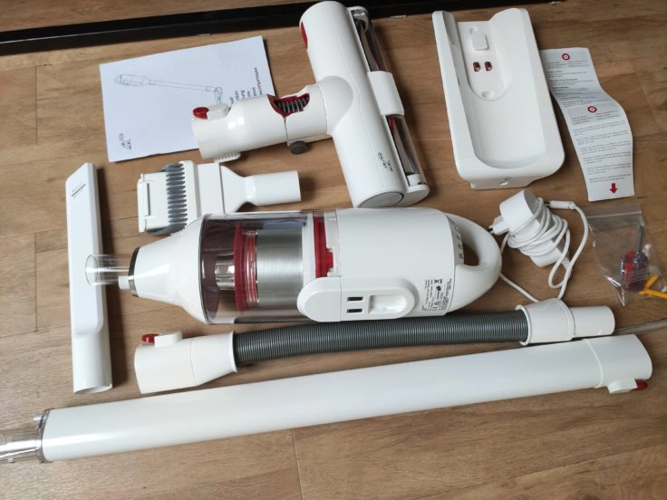 Puppyoo T10 Home Akkustaubsauger Lieferumfang
