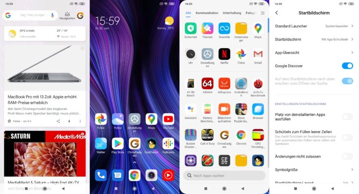 Xiaomi Mi Note 10 Lite MIUI 11 Software