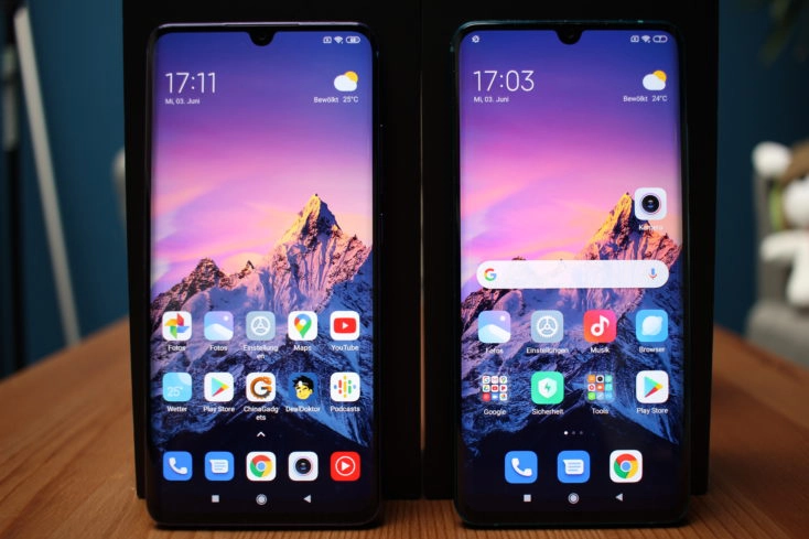 Xiaomi Mi Note 10 Lite vs Mi Note 10