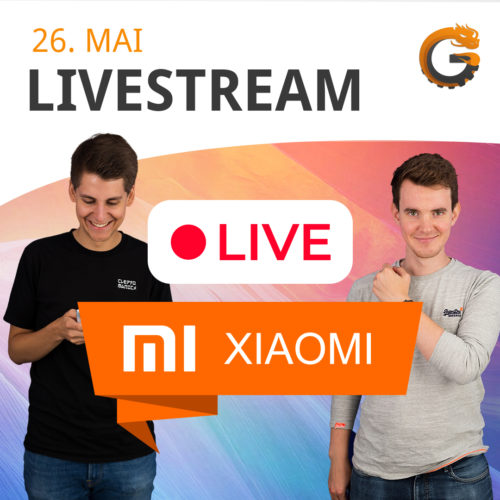 Xiaomi Redmi Note 9-Serie Livestream