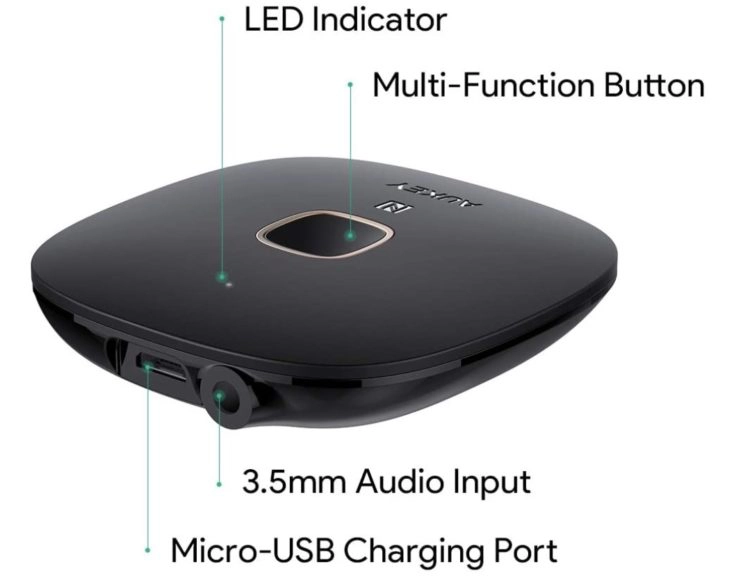 AUKEY Bluetooth Empfaenger Funktionen