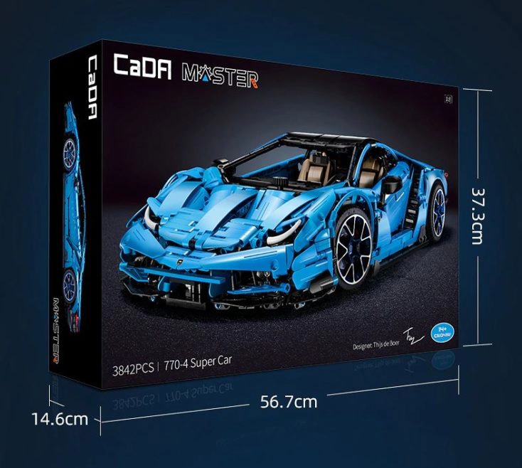 CaDA C61041 Supercar Verpackung