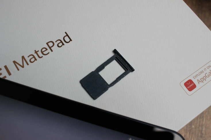 Huawei Matepad SIM Slot