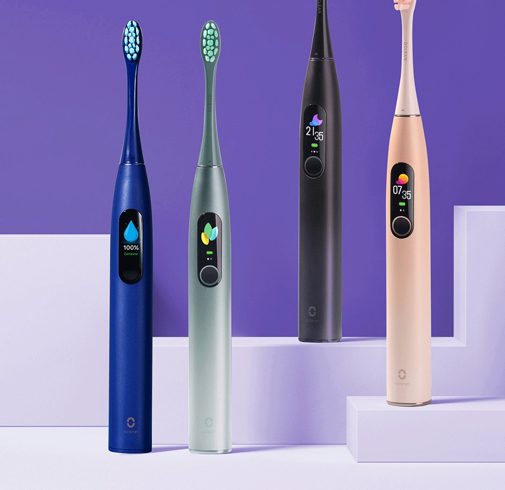 Xiaomi Oclean X Pro: Elektrische Zahnbürste mit Touchscreen und App