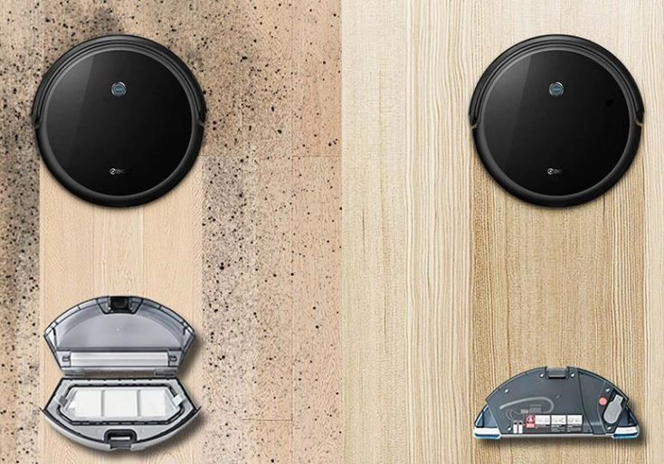 Qihoo 360 C50 Saugroboter Wischfunktion Wassertank und Staubkammer
