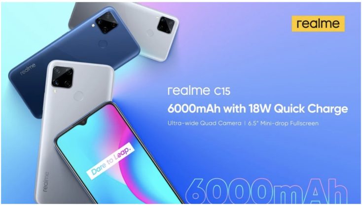 Realme C15 Smartphone Teaser