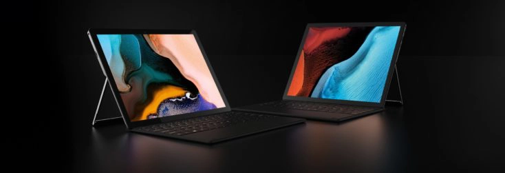 UBook X Tablet nebeneinander