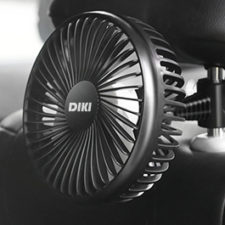 DIKI Mini USB Ventilator für das Auto o. Schreibtisch