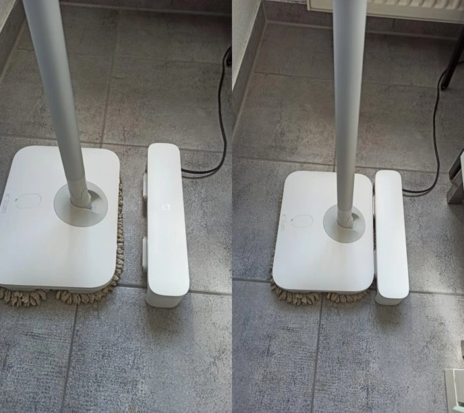 Dreame CC elektrischer Wischmopp Vergleich Mijia Mop Ladestation Xiaomi