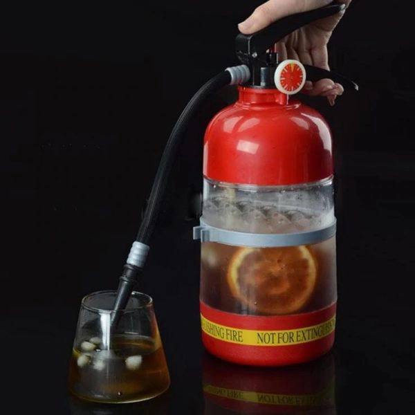 Feuerloescher Bierflasche