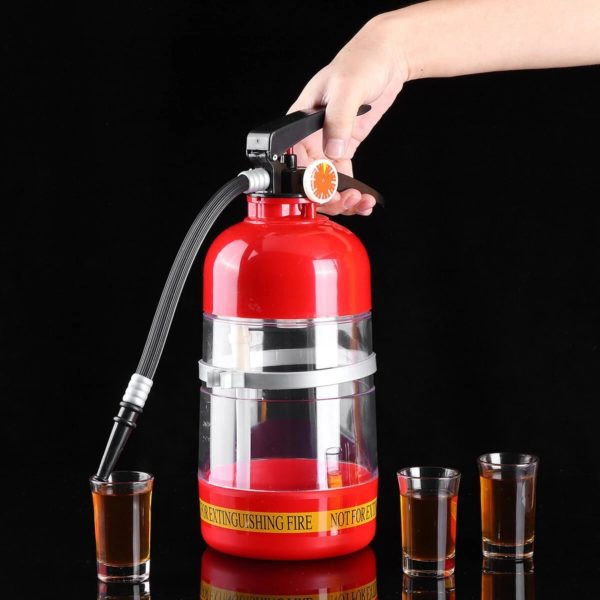 Feuerloescher Bierflasche Bedienung