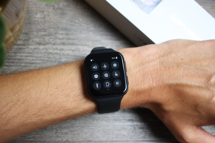 Oppo Watch Smartwatch Schnelleinstellungen