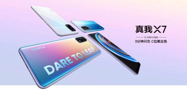 Realme X7 Smartphone Farben