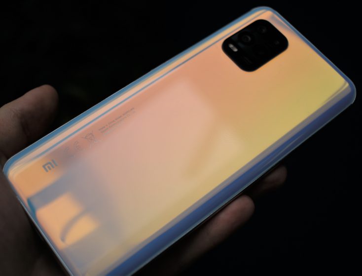Xiaomi Mi 10 Lite 5G Farben Rueckseite
